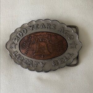 Liberty Bell Commemorative Belt Buckle